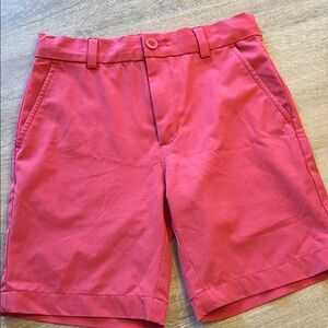 vineyard Vines boys size 8 performance shorts salmon color VGUC